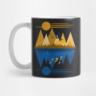 Moon Over The Mountains #15 Mug